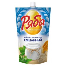 Майонез Ряба Провансаль сметанный 67%, 372 мл (kastd) в магазинах Ашан