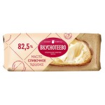 Масло сливочное Вкуснотеево Традиционное 82,5%, 400 г (kastd)