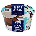 Йогурт EPICA фруктовый с кокосом и ванилью 6.3%, 130 г (kastd)