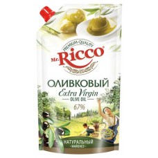 Майонез Mr.Ricco Оливковый 67%, 400 мл (kastd) в магазинах Ашан
