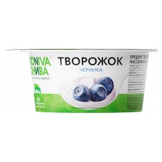 Творожок Эконива черника 5% БЗМЖ, 125 г (kastd) в магазинах Ашан