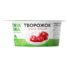 Творожок Эконива вишня-черешня 5% БЗМЖ, 125 г (kastd) в магазинах Ашан