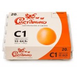 Яйца куриные Сметанино С1, 20 шт (kastd)