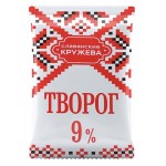 Творог Славянские кружева 9% БЗМЖ, 180 г (kastd)