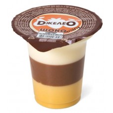 Желе ДжелеО Шоко молочное БЗМЖ, 150 г (kastd) в магазинах Ашан