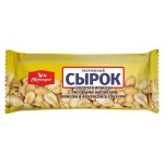 Сырок творожный Свитлогорье Золотая ириска с ирисом и арахисом в глазури 23%, 50 г (kastd)