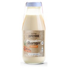 Йогурт питьевой Хутор Дороганов Облепиха БЗМЖ, 300 мл (kastd) в магазинах Ашан