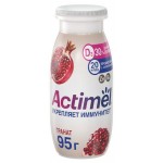 Напиток кисломолочный Actimel с гранатом 1,5% БЗМЖ, 95 г (kastd)