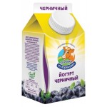 Йогурт Коровка из Кореновки Черничный 2,1% БЗМЖ, 450 г (kastd)