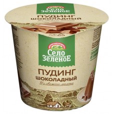 Пудинг Село Зеленое шоколад 3% БЗМЖ, 120 г (kastd) в магазинах Ашан