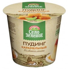 Пудинг Село Зеленое карамель 3% БЗМЖ, 120 г (kastd) в магазинах Ашан