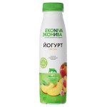 Йогурт питьевой Эконива персик 2,5% БЗМЖ, 300 г (kastd)