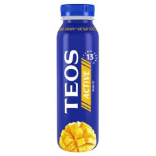 Йогурт питьевой TEOS Active со вкусом манго 1,8%, 260 г (kastd) в магазинах Ашан