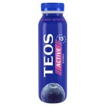 Йогурт питьевой TEOS Active со вкусом черники 1,8%, 260 г (kastd)