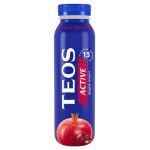 Йогурт питьевой TEOS Active со вкусом вишни и граната 1,8%, 260 г (kastd)