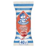 Сырок глазированный Простоквашино клубничное варенье 23% БЗМЖ, 40 г (kastd)