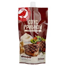 Соус АШАН Красная птица грибной 50,5%, 200 мл (kastd) в магазинах Ашан