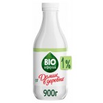 Кефир Домик в деревне BIO-кефирный 1% БЗМЖ, 900 г (kastd)