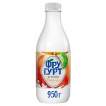 Напиток кисломолочный Фругурт со вкусом персика БЗМЖ, 950 г (kastd)