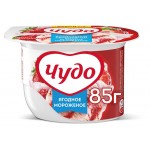 Десерт Чудо творожный взбитый пастеризованный ягодное мороженое 5.8%, 85 г (kastd)