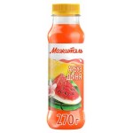 Напиток сывороточный Мажитель арбуз-дыня 0,03%, 270 мл (kastd)