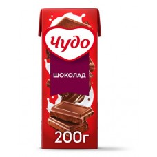 Коктейль молочный Чудо шоколад 3% БЗМЖ, 200 мл (kastd) в магазинах Ашан