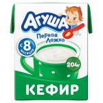 Кефир детский Агуша с 8 мес. 3,2%, 204 г (kastd)