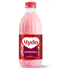 Коктейль молочный Чудо клубника 2%, 950 г (kastd) в магазинах Ашан