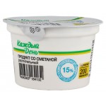 Продукт растительный Каждый день со сметаной 15% ЗМЖ, 200 г (kastd)