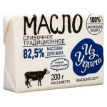 Масло сливочное Из Углича Традиционное 82,5% БЗМЖ, 200 г (kastd)
