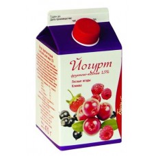 Йогурт питьевой Из Вологды лесные ягоды 1,5% БЗМЖ, 470 г (kastd) в магазинах Ашан