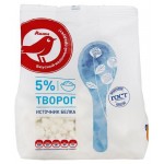 Творог рассыпчатый АШАН Красная птица 5% БЗМЖ, 300 г (kastd)