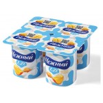 Йогуртный продукт Campina Нежный с соком абрикоса-манго 1,2%, 100 г (kastd)
