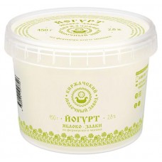 Йогурт Киржачский МЗ яблоко-злаки 2,8% БЗМЖ, 450 г (kastd) в магазинах Ашан
