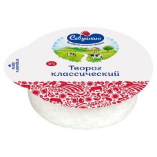 Творог Савушкин классический 9% БЗМЖ, 300 г (kastd) в магазинах Ашан