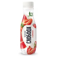 Биойогурт питьевой Слобода L.Casei с Клубникой 2% 260 г (kastd) в магазинах Ашан