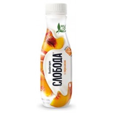 Биойогурт питьевой Слобода L.Casei с Персиком 2% БЗМЖ, 260 г (kastd) в магазинах Ашан
