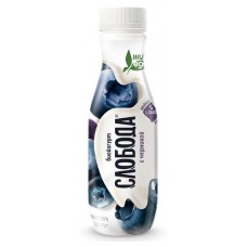 Биойогурт питьевой Слобода L.Casei с Черникой 2%, 260 г (kastd) в магазинах Ашан