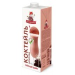 Коктейль молочный Пестравка шоколадный 2%, 1 л (kastd)