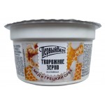 Творожное зерно Первый вкус в сливках с медом и грецким орехом 5% БЗМЖ, 130 г (kastd)