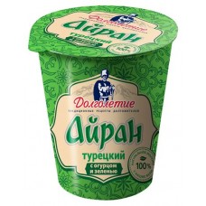 Айран Долголетие Турецкий с огурцом и зеленью 1,8% БЗМЖ, 180 г (kastd) в магазинах Ашан