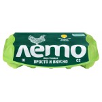 Яйца куриные Лето С2, 10 шт (kastd)