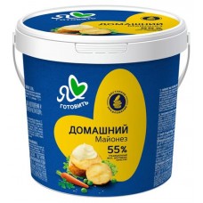 Майонез Я люблю готовить Домашний 55%, 800 мл (kastd) в магазинах Ашан