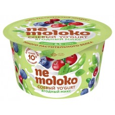 Продукт соевый Nemoloko ягодный микс 5%, 130 г (kastd) в магазинах Ашан