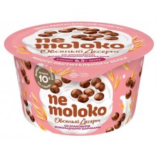 Десерт овсяный Nemoloko со злаковыми шариками в шоколаде 5%, 130 г (kastd) в магазинах Ашан