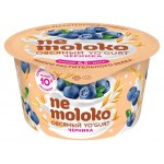 Продукт овсяный Nemoloko с черникой 5%, 130 г (kastd)