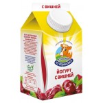 Йогурт Коровка из Кореновки Вишневый 2,1% БЗМЖ, 450 г (kastd)