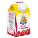 Йогурт Коровка из Кореновки Малиновый 2,1% БЗМЖ, 450 г (kastd)