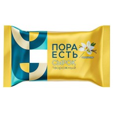 Сырок творожный Пора есть с ванилью 9% БЗМЖ, 80 г (kastd) в магазинах Ашан