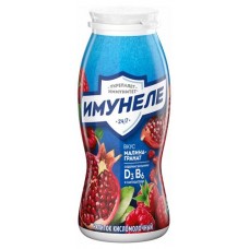 Напиток кисломолочный с соком Имунеле со вкусом малина-гранат 1,2%, 100 г (kastd) в магазинах Ашан